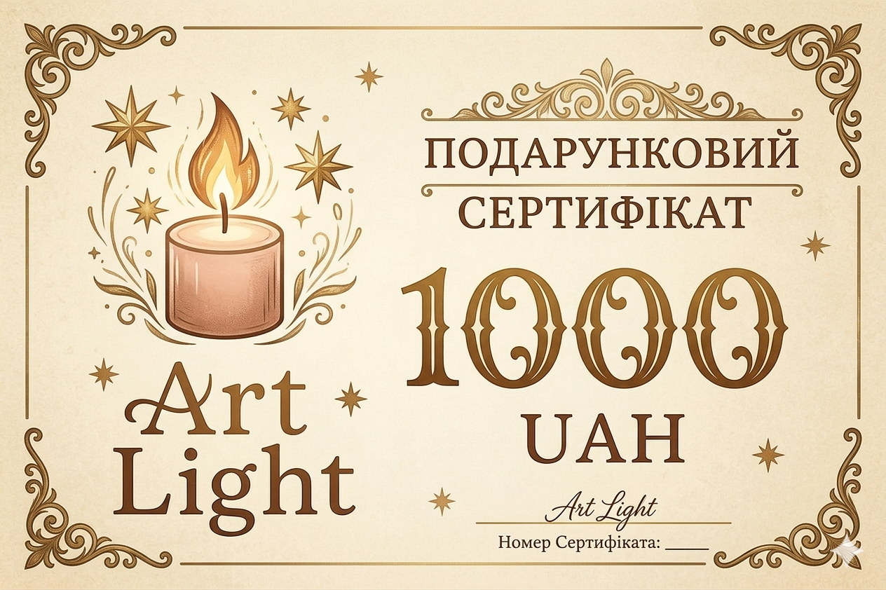 Подарунковий сертифікат 1000 грн